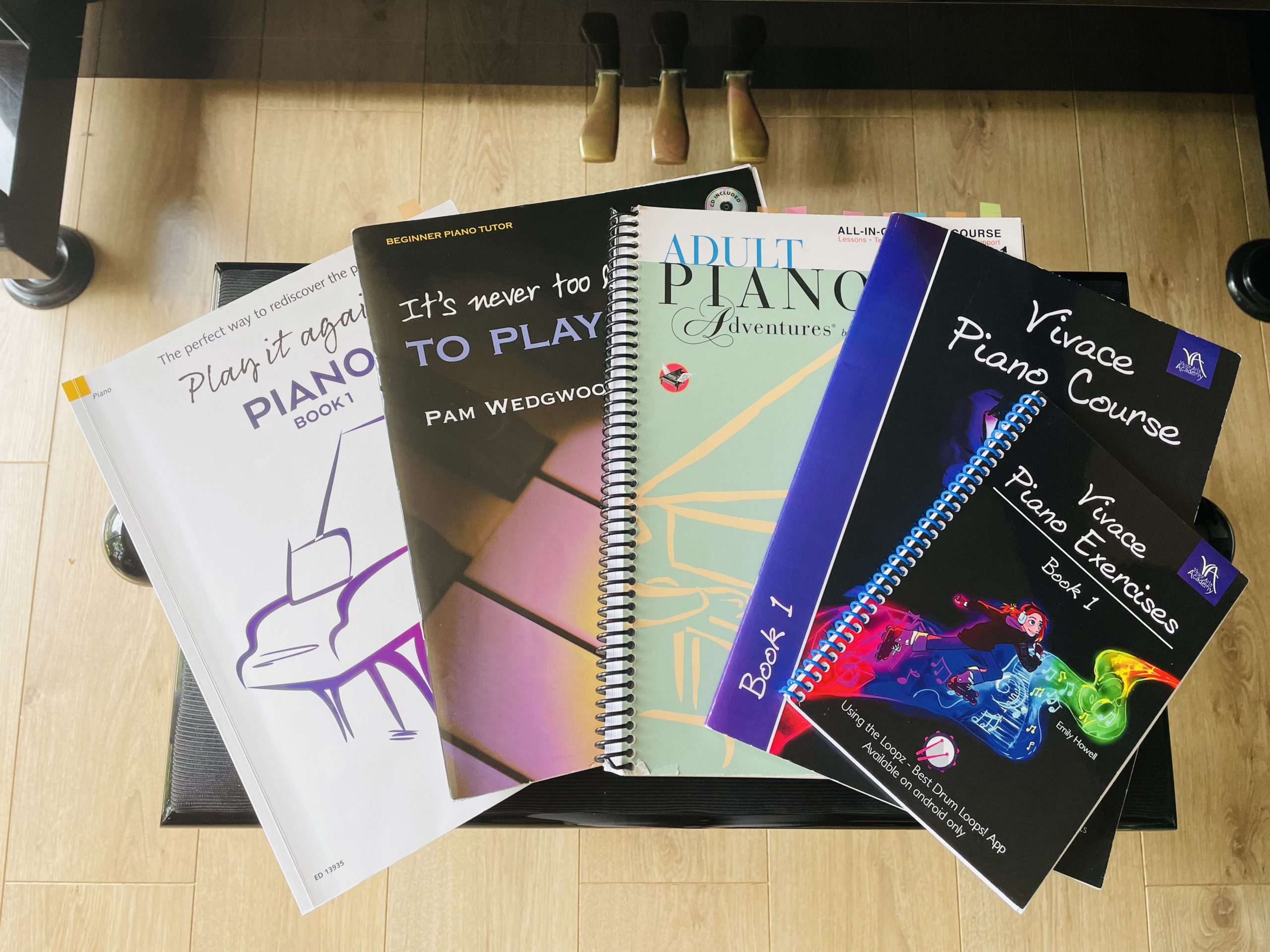 Best Piano books for Adults